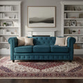 Velvet 3-Seater Sofa