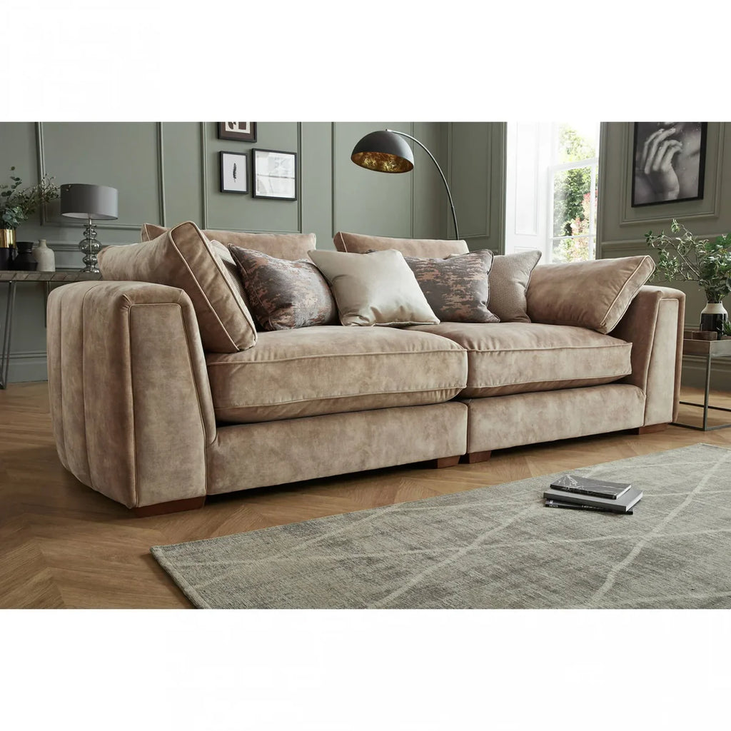Alex 3-Seater Sofa + 3 Free Cushions