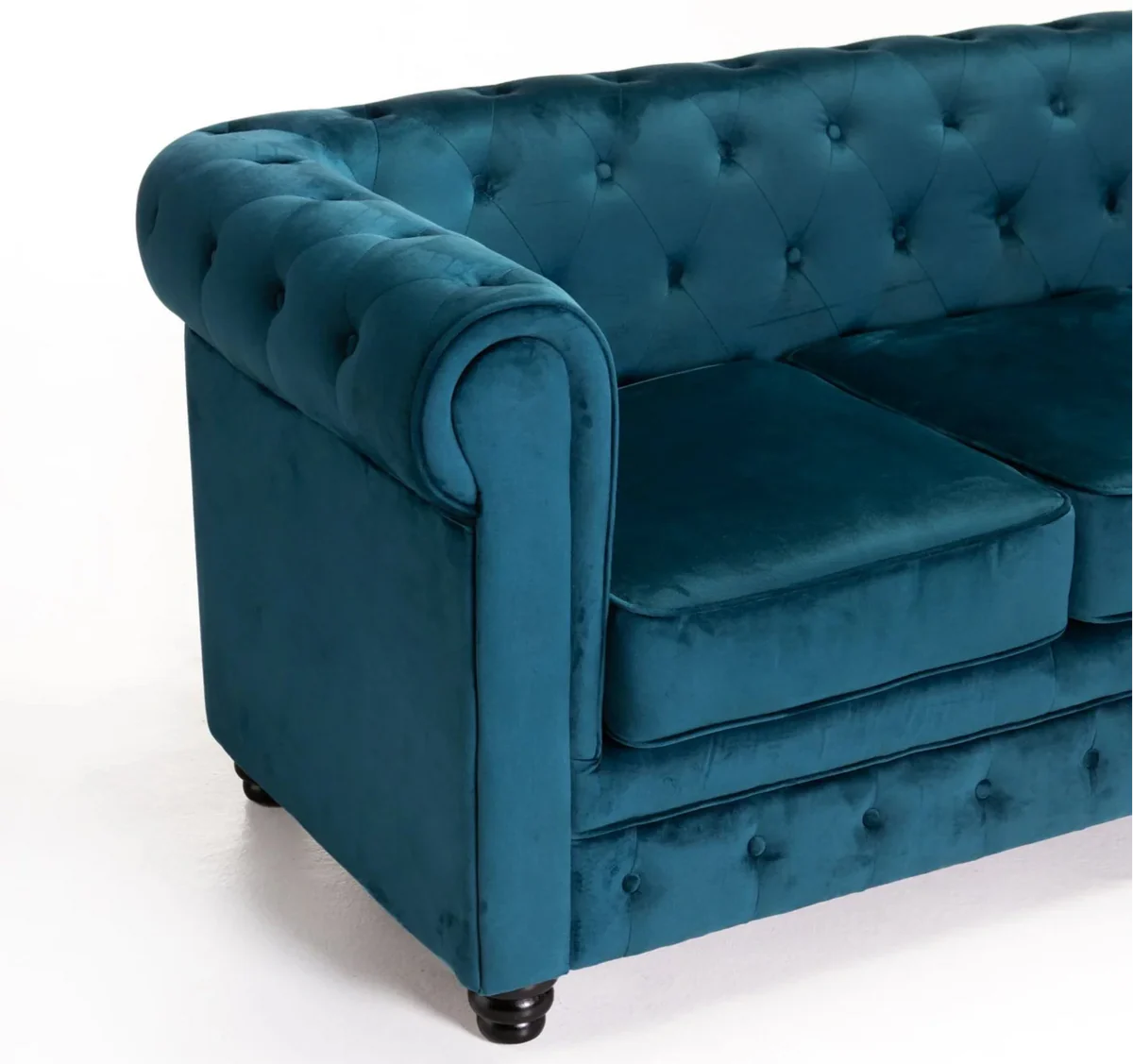 Velvet 3-Seater Sofa