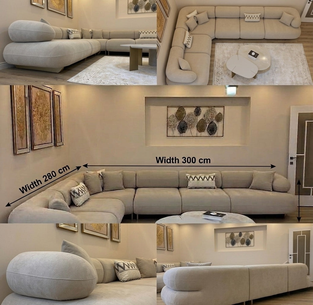 Bella L Shape Sofa