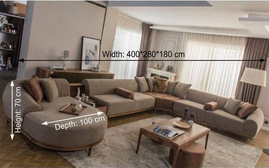 Luna U Shape Sofa