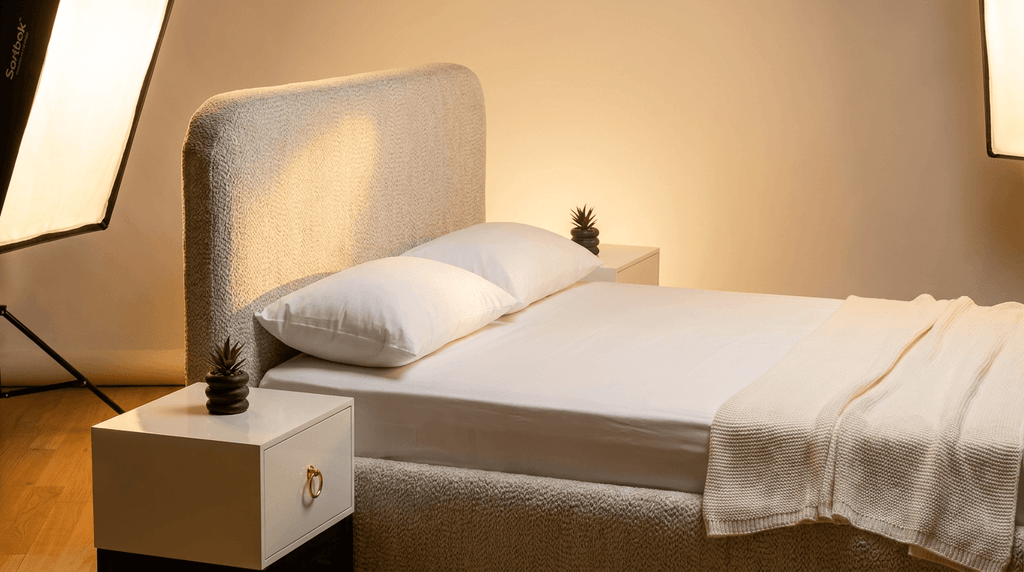 Nara Queen size bed + 2 bedsides