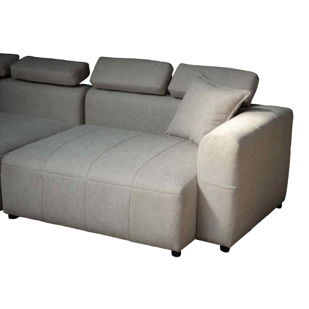Julian 4 seater sofa with headrests