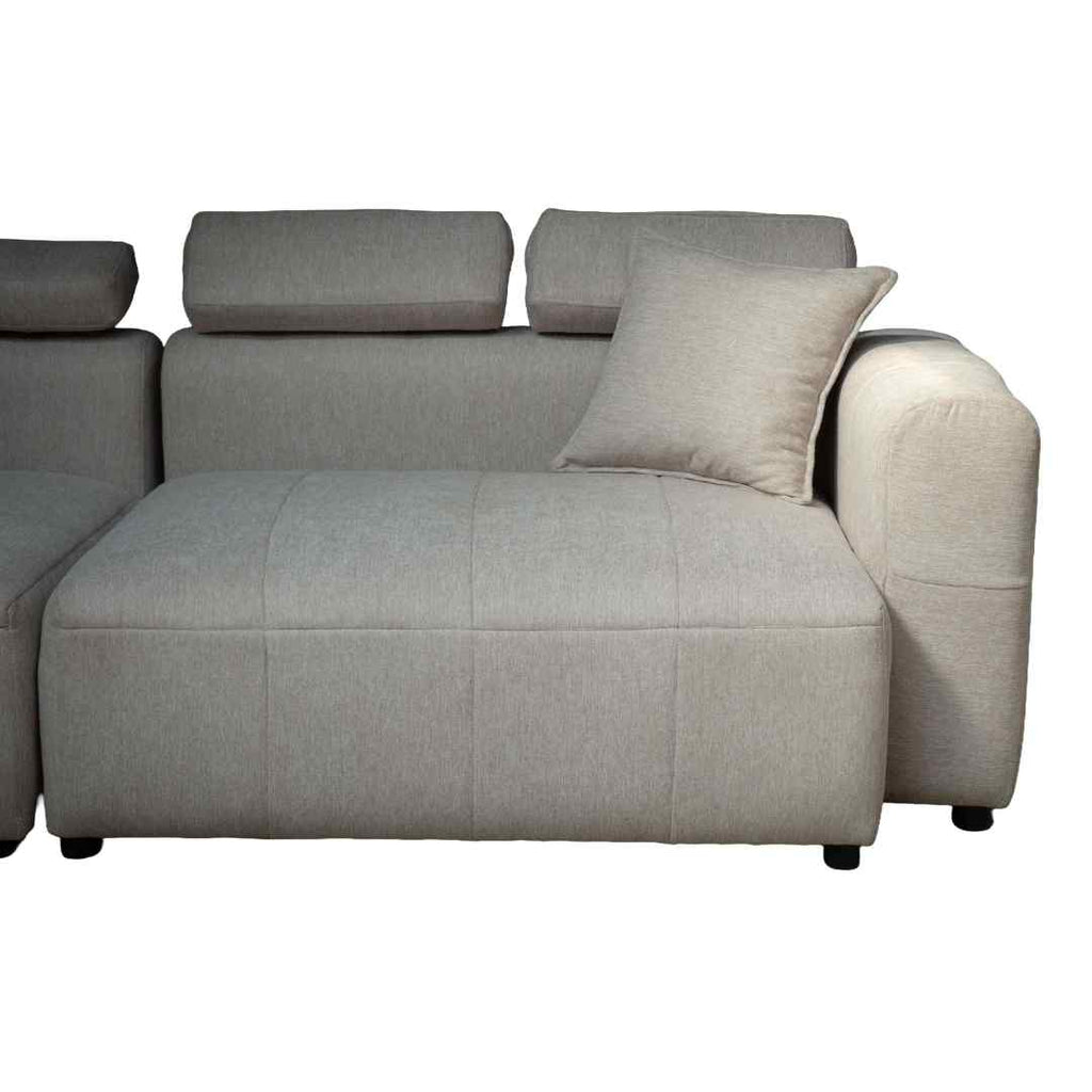 Julian 4 seater sofa with headrests