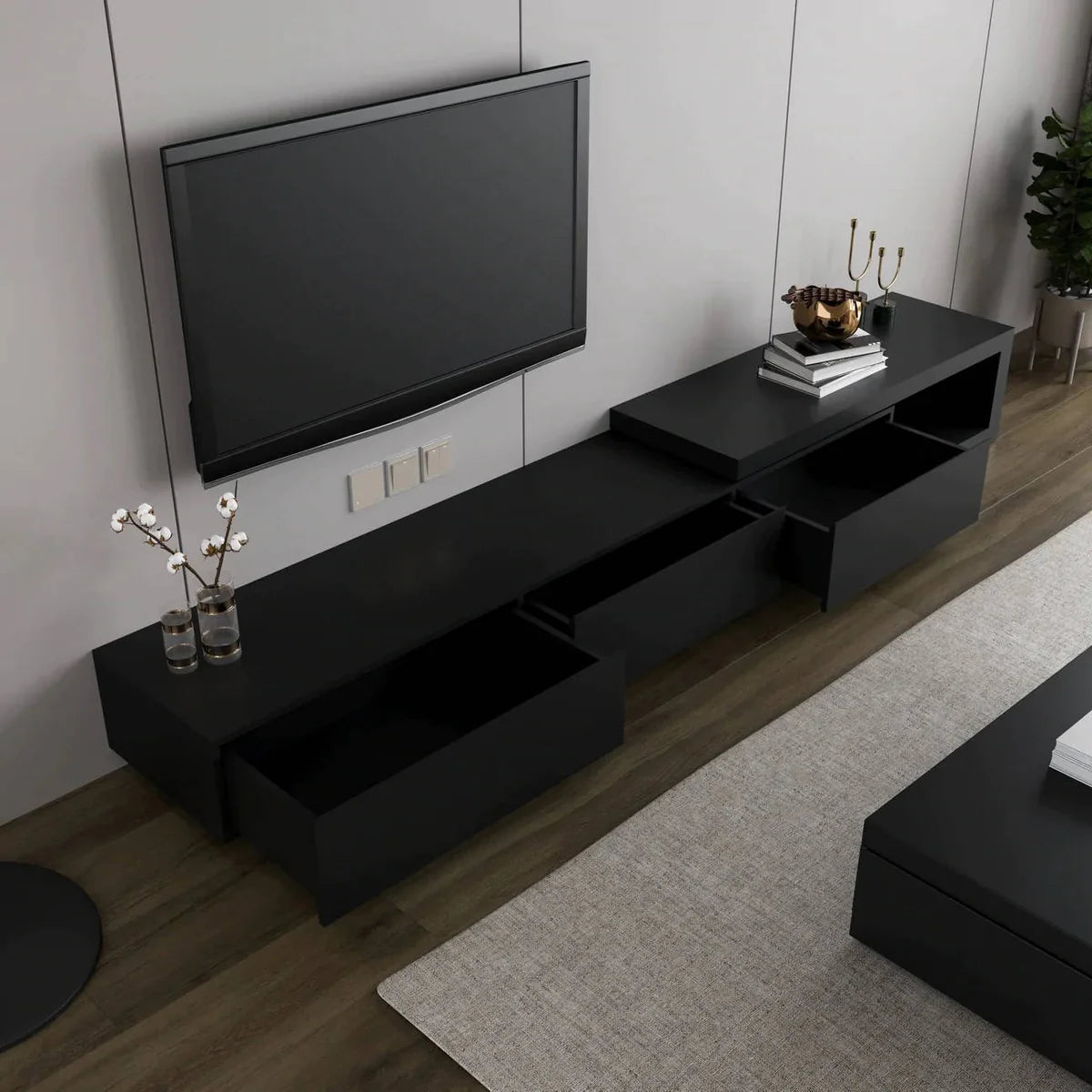 Tracy Set ( TV Stand & Coffee Table)