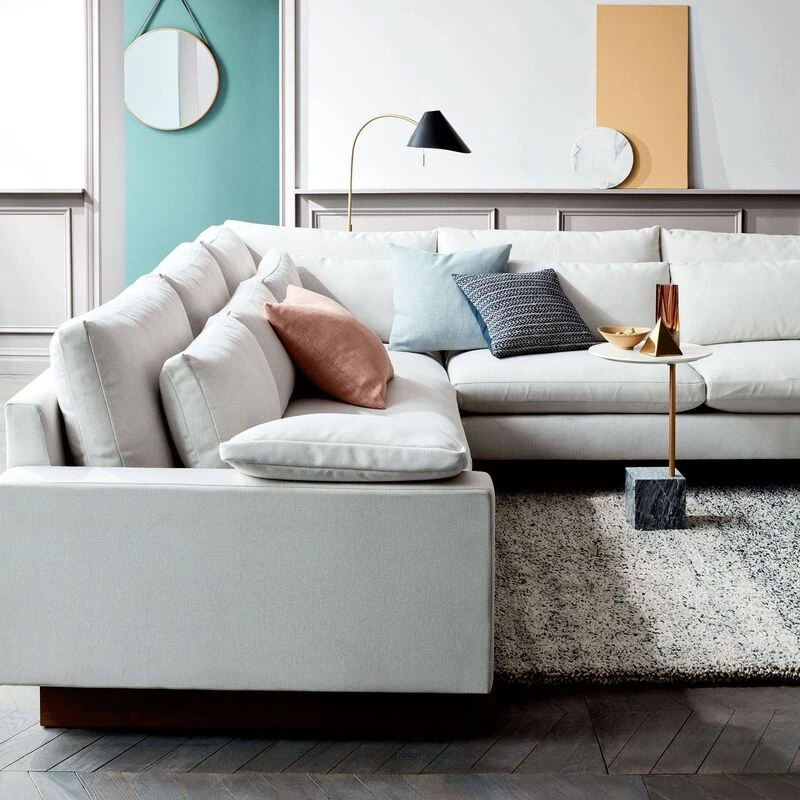Rachel U Shape Sofa + 3 Free Cushions