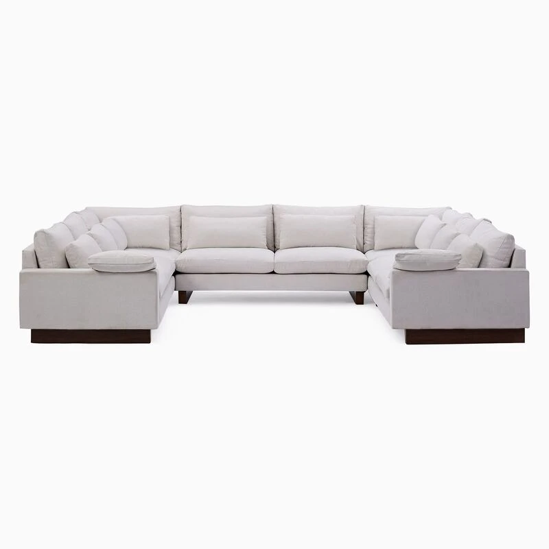Rachel U Shape Sofa + 3 Free Cushions