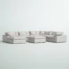 Nadia U Shape Sofa + 3 Free Cushions