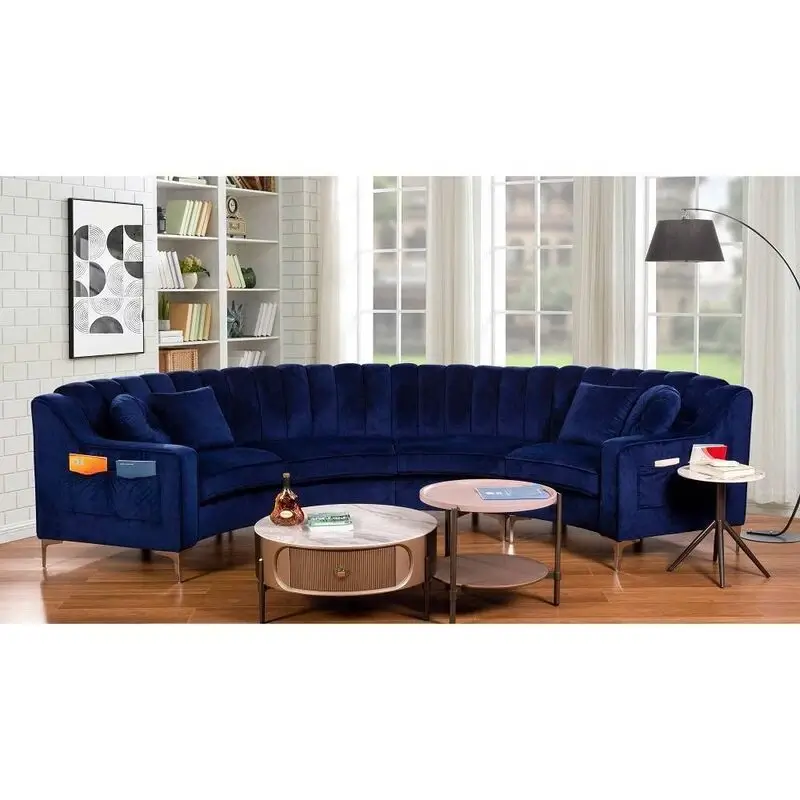 Yasmine U Shape Sofa + 3 Free Cushions