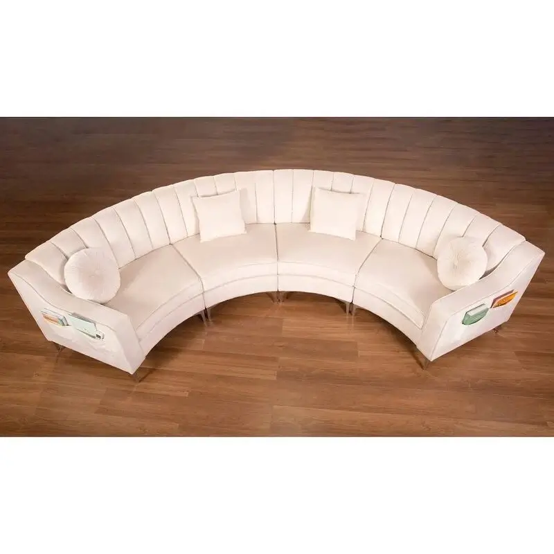 Yasmine U Shape Sofa + 3 Free Cushions