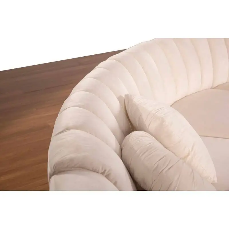 Yasmine U Shape Sofa + 3 Free Cushions