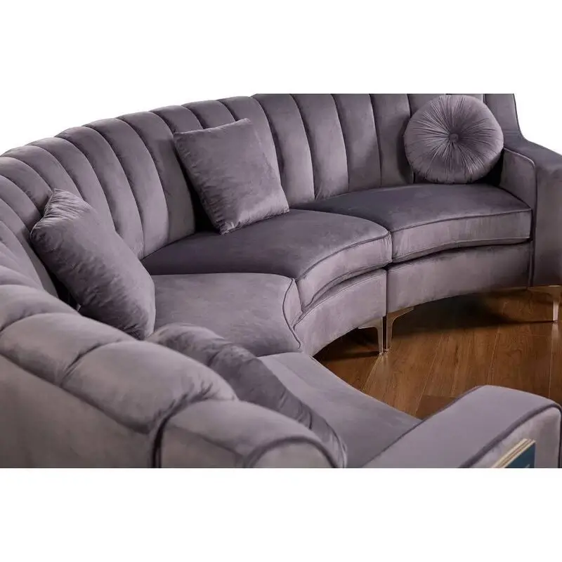 Yasmine U Shape Sofa + 3 Free Cushions