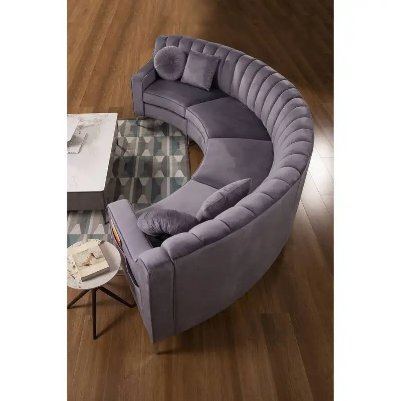 Yasmine U Shape Sofa + 3 Free Cushions