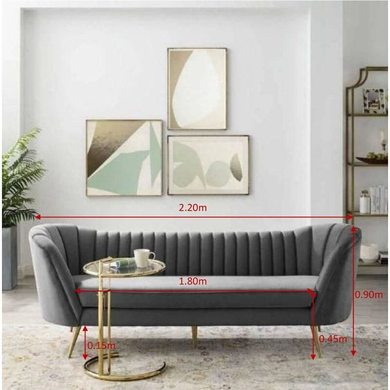 Daphne 3 Seater Sofa
