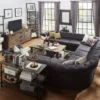 Penelope U Shape Sofa + 3 Free Cushions