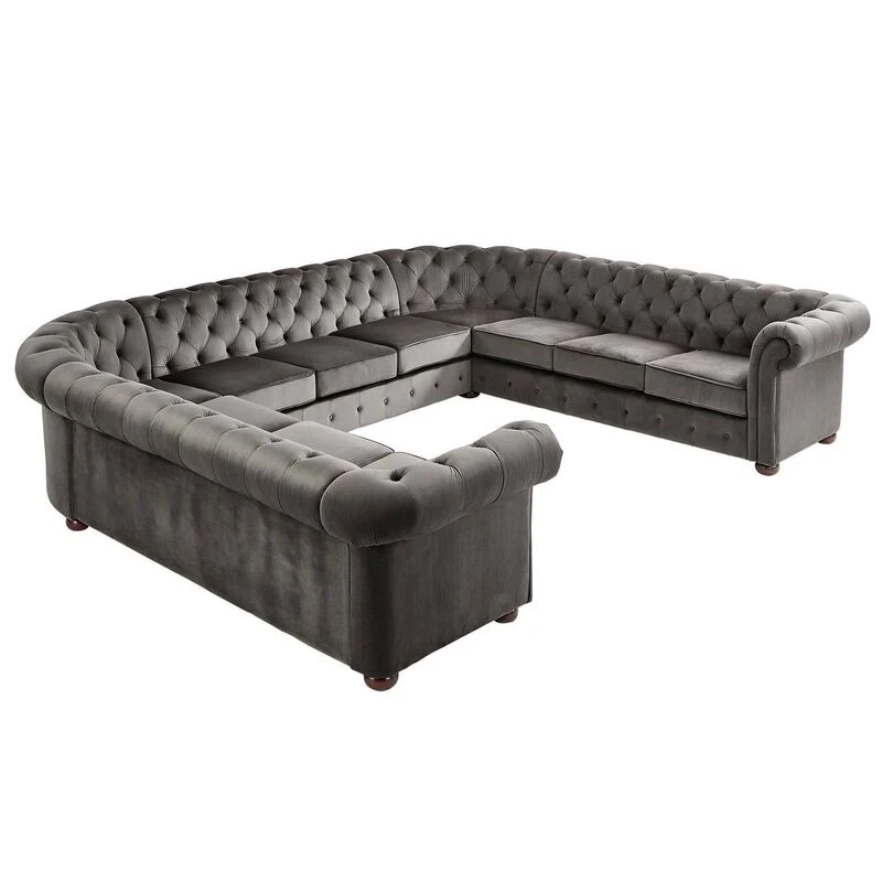 Penelope U Shape Sofa + 3 Free Cushions