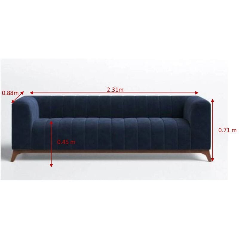 Bella 3 Seater Sofa