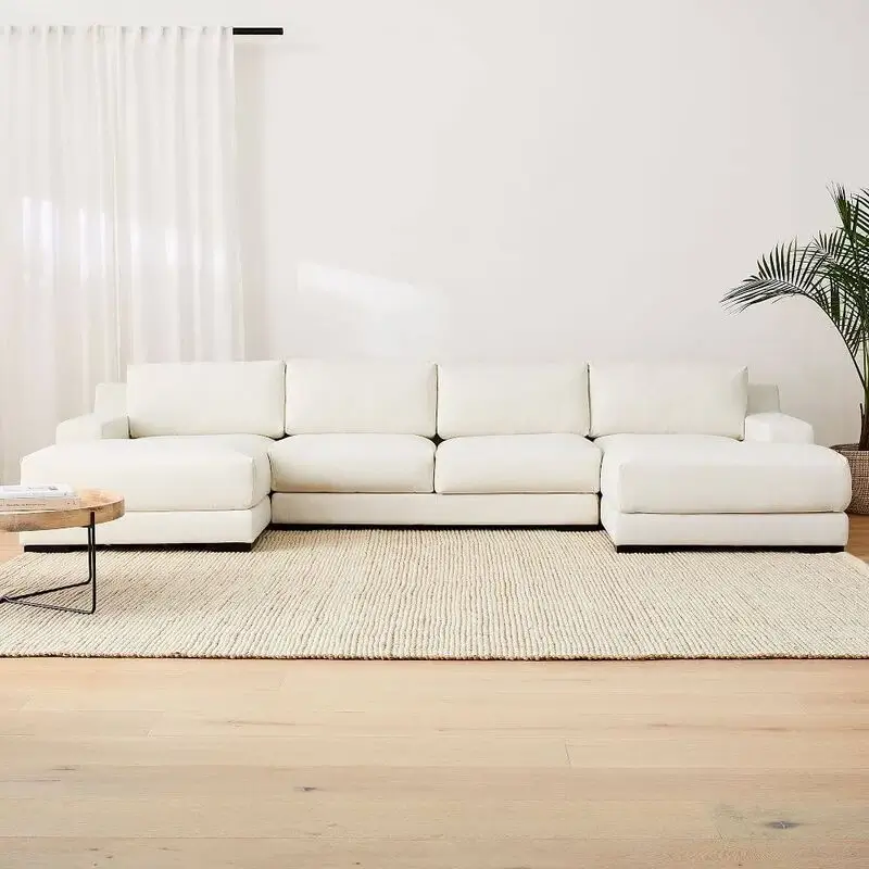 Piper U Shape Sofa + 3 Free Cushions