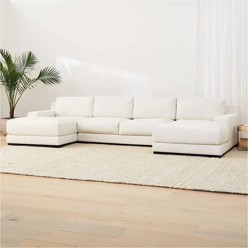 Piper U Shape Sofa + 3 Free Cushions