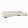 Piper U Shape Sofa + 3 Free Cushions