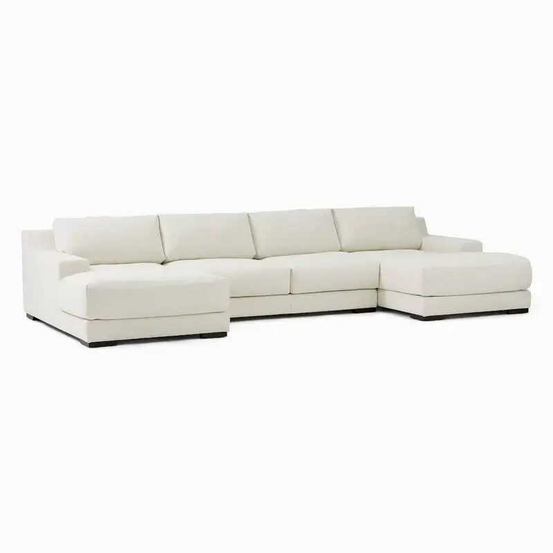 Piper U Shape Sofa + 3 Free Cushions