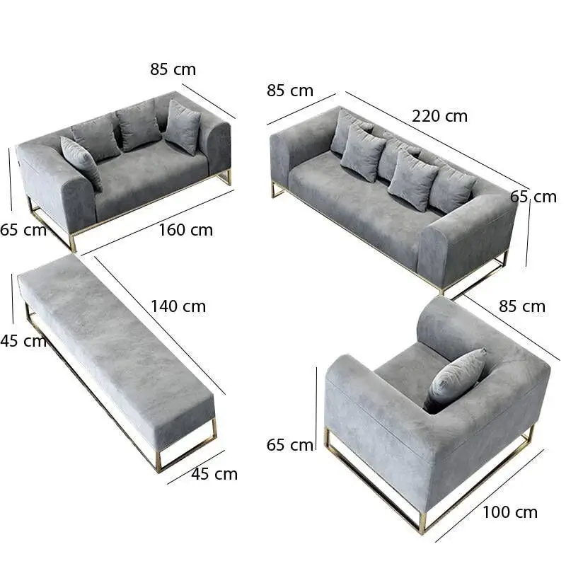Hannah Living Room Set + 3 Free Cushions