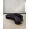 Ulysses 4 Seater Curved Sofa + 3 Free Cushions