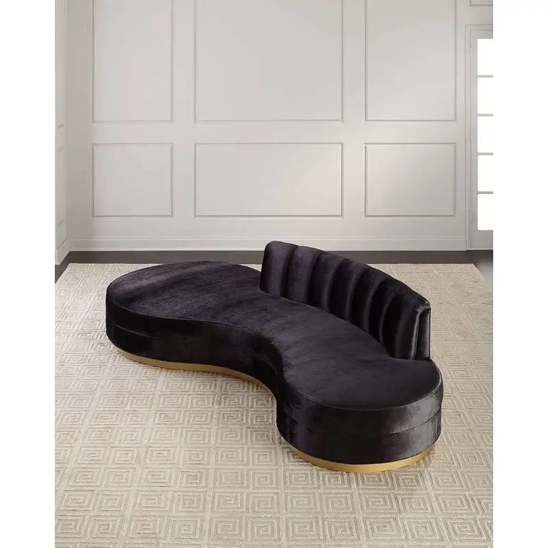 Ulysses 4 Seater Curved Sofa + 3 Free Cushions