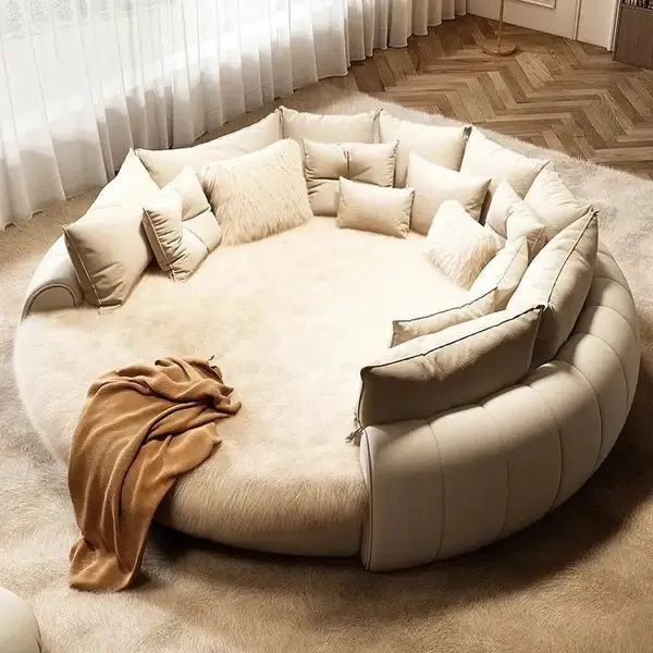 Jade round couch